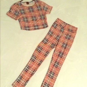 2 piece pants set